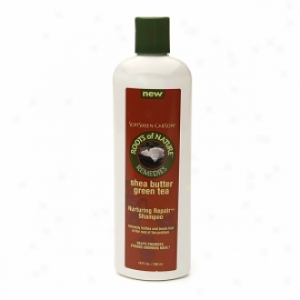 Rotos Of Nature Remedies Shea Butter Green Supper Nurturing Repair Shampoo