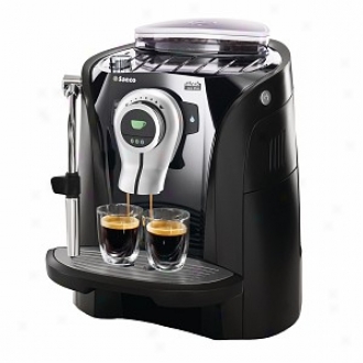 Saeco Odea Giro Plus Automstic Espresso Machine Model Ri9755/47, Titanium And Gentle