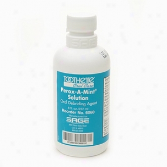 Sage Perox-a-mint, 1.5% Hydrogrn Peroxide Solution 8oz