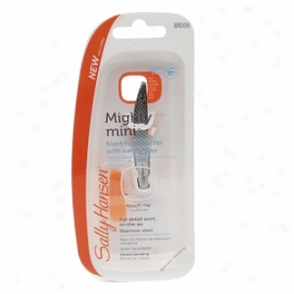 Sally Hansen Mighty Mini - Slant-tip Tweezer With Safety Cap