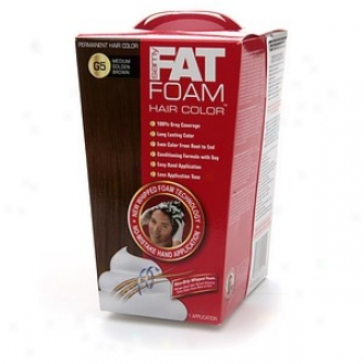 Samy Fat Foam Premanent Hair Color, Mediym Golden Brown G5