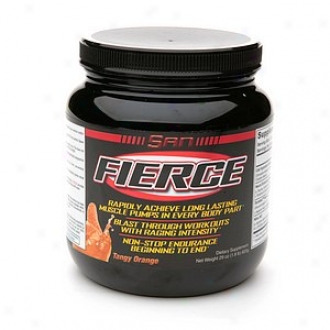 San Fierce, Strength & Endurance Amplifier, Tangy Orange