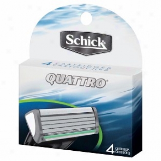 Schick Quattro Razor Cartridge Refill