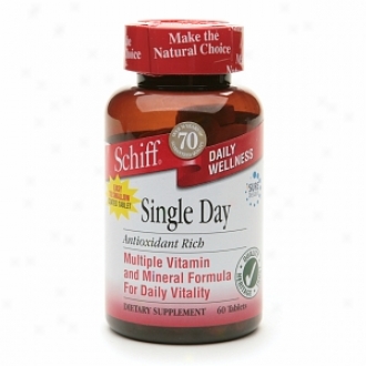 Schiff Single Day, Multiple Vitamin And Minerql Formula, Tablets