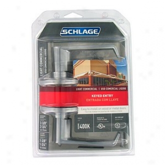 Schlage Light Commercial Keyed Entry Le\/er F51csvela626