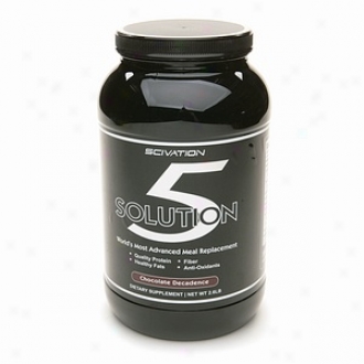 Scivation Solution 5, Flour Replacement Powder, Chocolate Decadence
