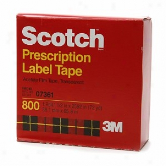 Scotch Prescription Label Tape, 1 1/2 Inch X 2592 Inch