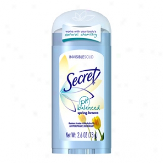 Secret Antiperspirant & Deodorant Invisible Solid, Spring Breze