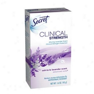 Secret Clinical Strength Antiperspirant & Deodorant Advanced Solid, Ooh-la-la Lavender