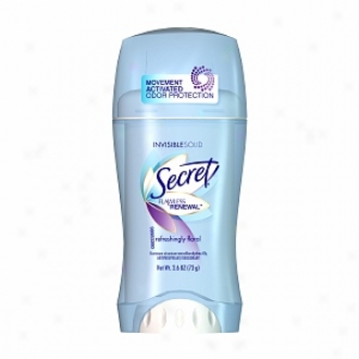 Secret Flawless Renewal, Antiperspirant & Deodorant Invisible Solid, Refreshingly Floral