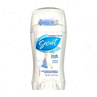 Secret Just received Effects Antiperspirant & Deodorant Invisible Solid, Spring Cotton
