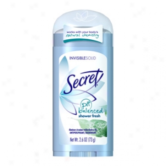 Secrt Invisible Solid Antiperslirant & Deodorant, Shower Unsalted