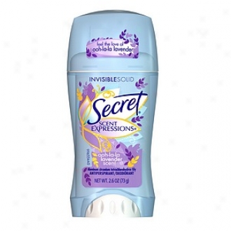 Secret Scent Expressions Antiperspirant & Deodorant Invisibl eSolid, Ooh-la-la Lavender