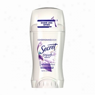 Secret Smooth Effects Conditioning Antiperspirant & Deodorant Solid, Refreshingly Floral