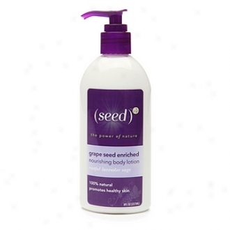 (seed)* Grape Seed Enriched Nourishing Body Lotion, Restful Lavender Sate