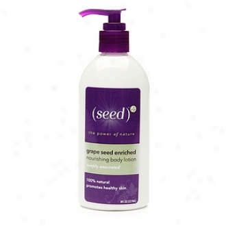 (seed)* Grape Seed Enriched Nourishing Body Lotion, Simply Unscented