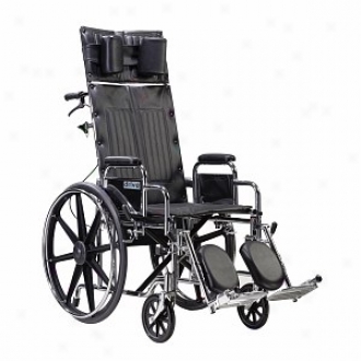 Sentra eRclining Wheelchair With Elevating Legrest 16