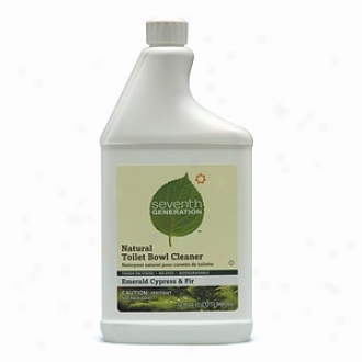 Seventh Generation Natural Toilet Bowl Cleaner, Emerald Cypress & Fir