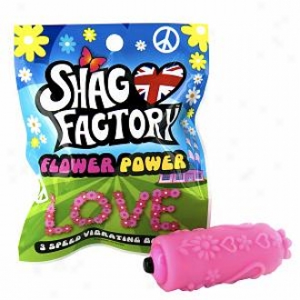 Shag Factory Prime Power 3 Speed Vibrating Bullet, Love/pink