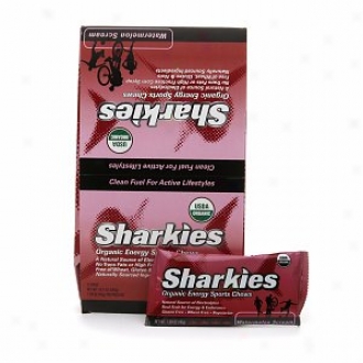 Sharkies Organic Energy Sports Chews, Watermelon Scream