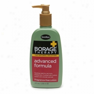 Shikai Borage Therapy Advanced Formula Lotion, Fragrance Free