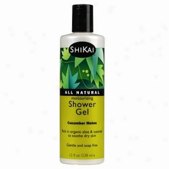 Shikai Moisturizing Shower Gel For Dry Skin, Cucumber/melon