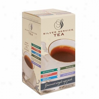 Silver Service 275006 Single Cup Tea Pods Varoety Pack, 108-count