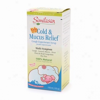 Similasan Kids 2-12 Cold And Mucus Relief Cough Expectorant Syrup