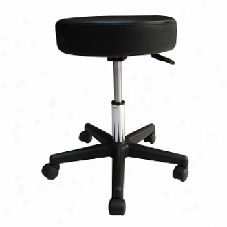 Sivan Hdalth And Fitness Rolling Adjustable Stool According to Massage Tables Medical Office And Home Use, Dark