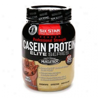 Six Star Professiona Strength Casein Protein Elite Series, Triple Chocolate