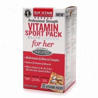 Six Star Professional Strength Vitamin For Her Sport Packs