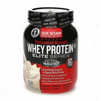 Six Star Professional Strength Whey Protein, Vanilla Cream