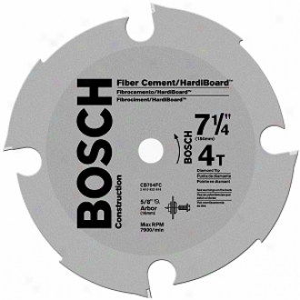 Skil 7-1/4  4t Fibercement & Hardiboard Circular Saw Blade Cb704