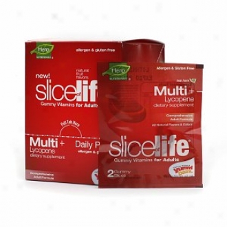 Cut Of Life Multi+ Lycopene Daily Gummy Vitamin To Go Packs For Adults, Essential Fruit