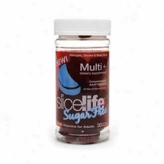 Slice Of Life Multi+, Sugar Free Multivitamin For Adults, Gummies