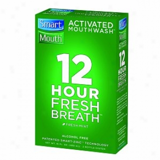 Smartmouth Adtivated Muothwash, Great Mint Flavor