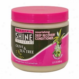 Smooth 'n Shine Polishing Olive-green & Tea Tree Revivoil Nourishing Deep Recovery Conditioner