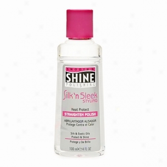 Smooth 'n Shine Polishing Silk 'n Sleek Heat Protect Straighten Polisher