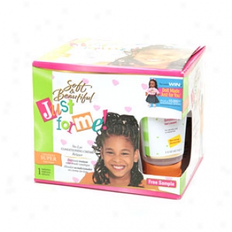 Soft & Beautiful Just For Me! No-lye Conditioning Creme Relaxer, Children's Super