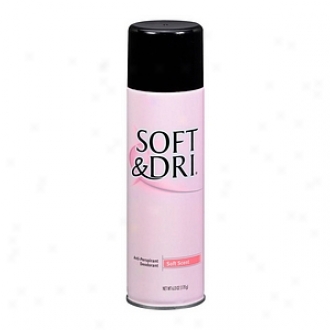 Soft & Dri Antiperspirant & Deodorant Aerosol, Soft Smell