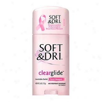 Soft & Dri Clearglide Antiperspirant & Deodoant Solid, Floral Bouquet
