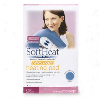 Softheat Massaging Heat Pad, Moist Or Dry