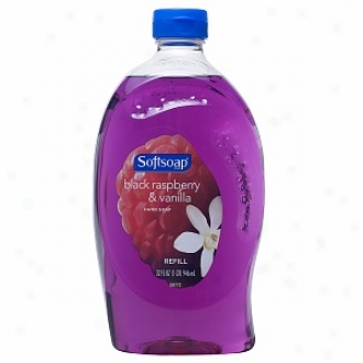 Softsoap Liquid Hand Soap Refill, Black Raspberry & Vaniila