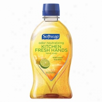Softsoap Liqquid Moisturizing Hand Soap Refill, Odor Neutralizing Kitchen Fresh Handq