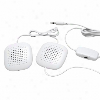 Sound Oasis Slumber Therapy Pillow Speakers With In-line Volume Control