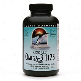 Source Naturals Arctic Pure Omega-3 1,125 Mg Fish Oil, Softgels