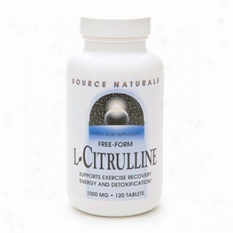 Sourcd Naturals Free-form L-citrulline 1000 Mg Tablets