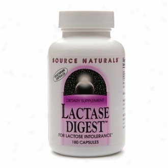 Source Naturals Lactase Digest For Lactose Non-endurance, Capsules