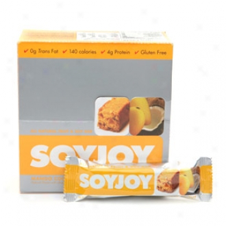 Soyjoy All Natural Baked Whole Soy And Fruit Bar, Mango Coconut