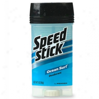Speed Stick By Mennen Deodorant Clear Solid, Ocean Breakers